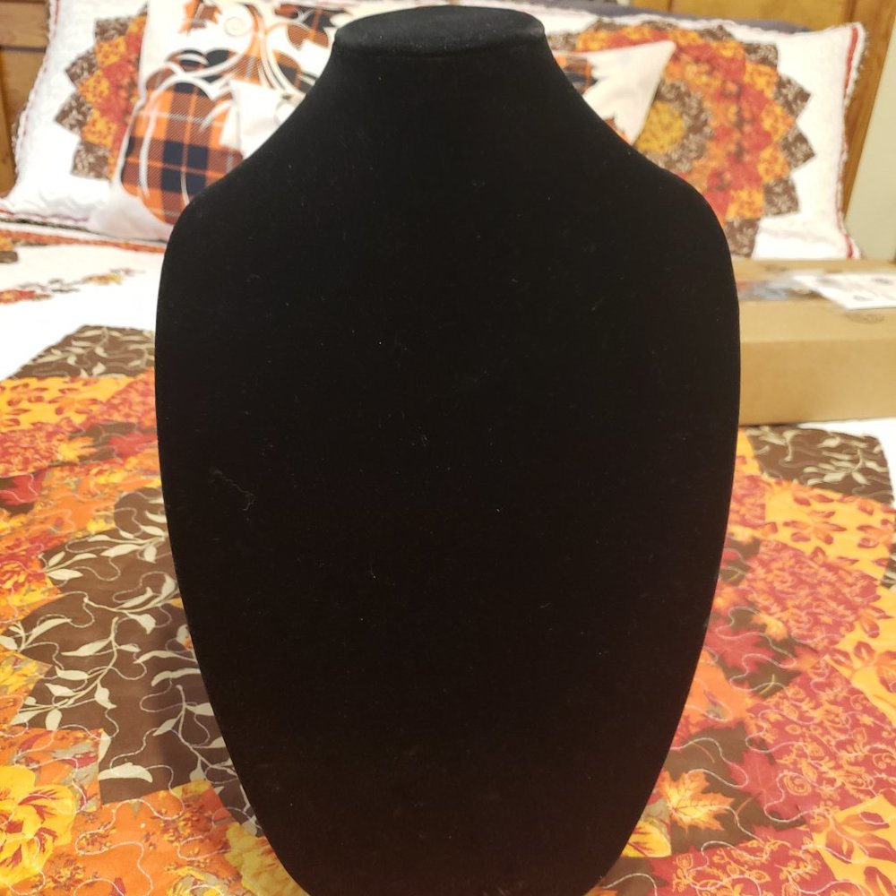 Black Velour Jewelry Display Set - Picture 2 of 6